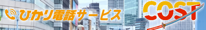 ひかり電話で通話コストダウン